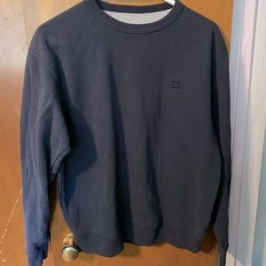 Vintage Champion navy blue crew neck
